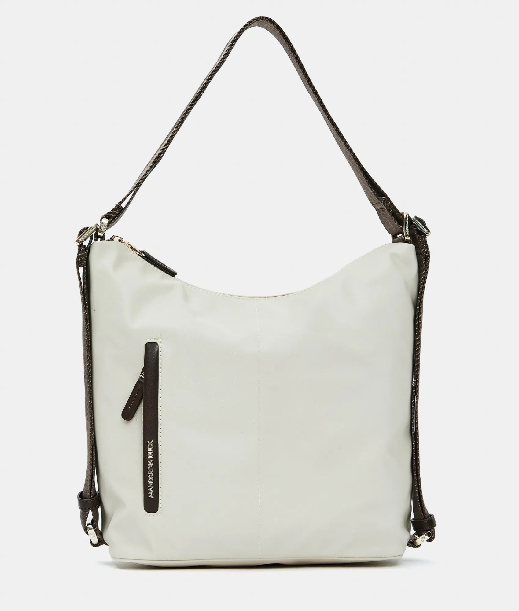 Clearance Mandarina Duck HUNTER Medium Backpack Bag WhitecapGrey