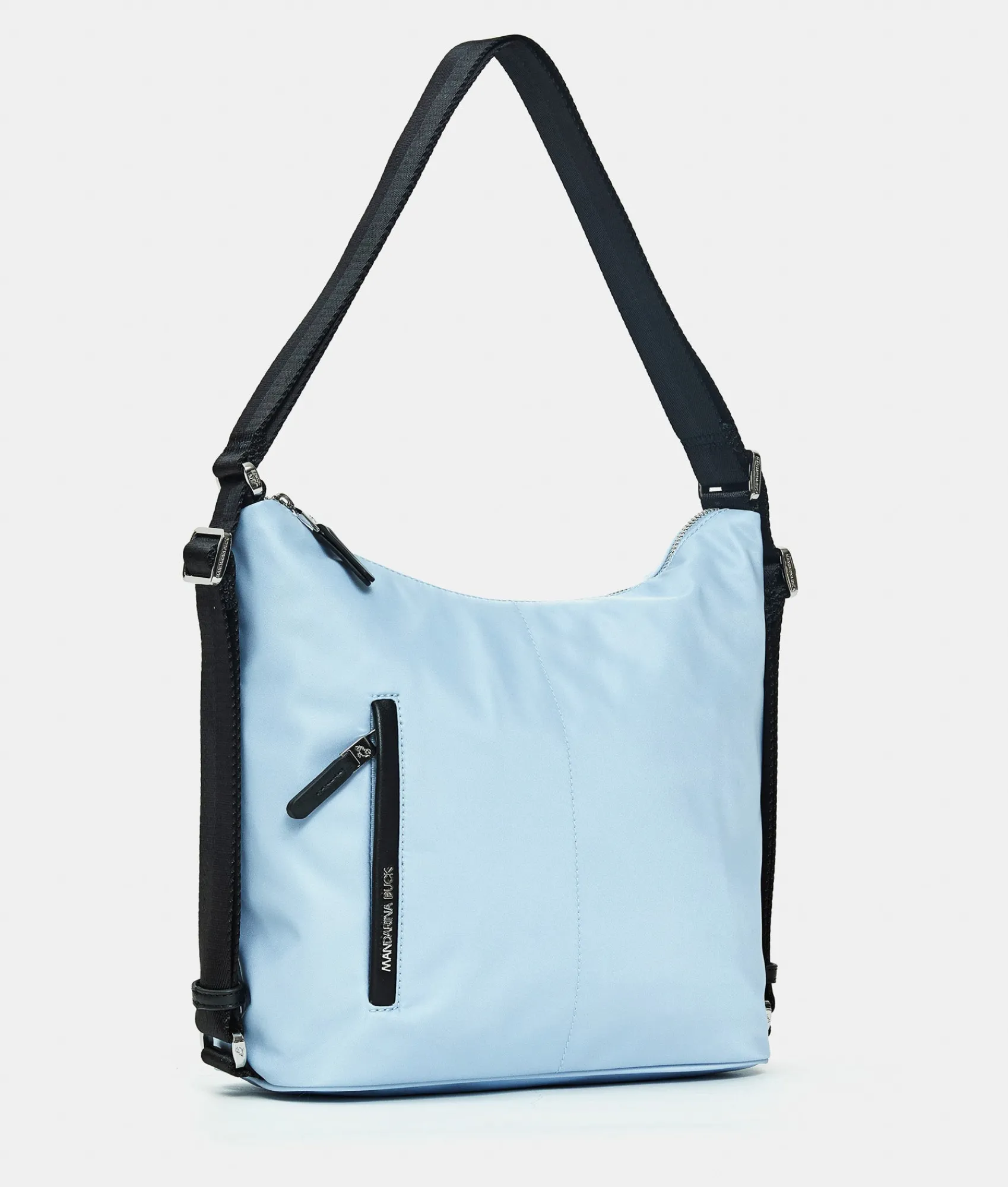 Outlet Mandarina Duck HUNTER Medium Backpack Bag Skyway&Black