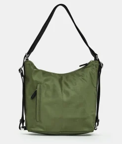Sale Mandarina Duck HUNTER Medium Backpack Bag MilitaryGreen