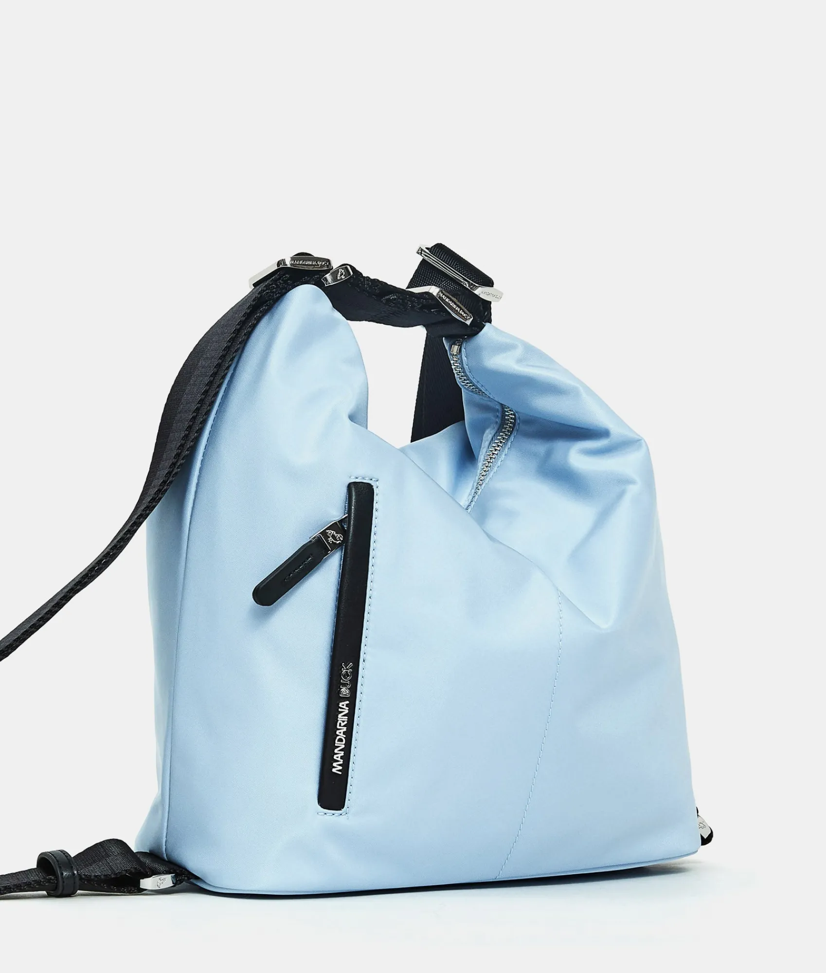 Outlet Mandarina Duck HUNTER Medium Backpack Bag Skyway&Black