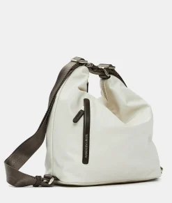 Clearance Mandarina Duck HUNTER Medium Backpack Bag WhitecapGrey