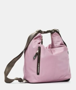Fashion Mandarina Duck HUNTER Medium Backpack Bag LilacRose