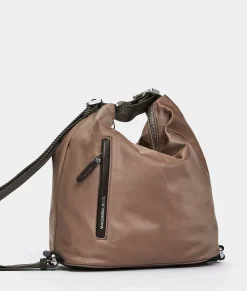 Online Mandarina Duck HUNTER Medium Backpack Bag Beaver