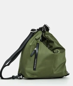Sale Mandarina Duck HUNTER Medium Backpack Bag MilitaryGreen