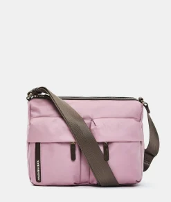 Discount Mandarina Duck HUNTER Medium Crossbody Bag LilacRose
