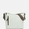 Fashion Mandarina Duck HUNTER Medium Crossbody Bag WhitecapGrey
