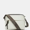 Online Mandarina Duck HUNTER Medium Crossbody Bag WhitecapGrey