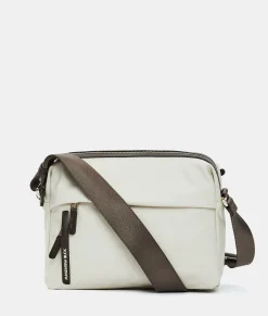 Online Mandarina Duck HUNTER Medium Crossbody Bag WhitecapGrey