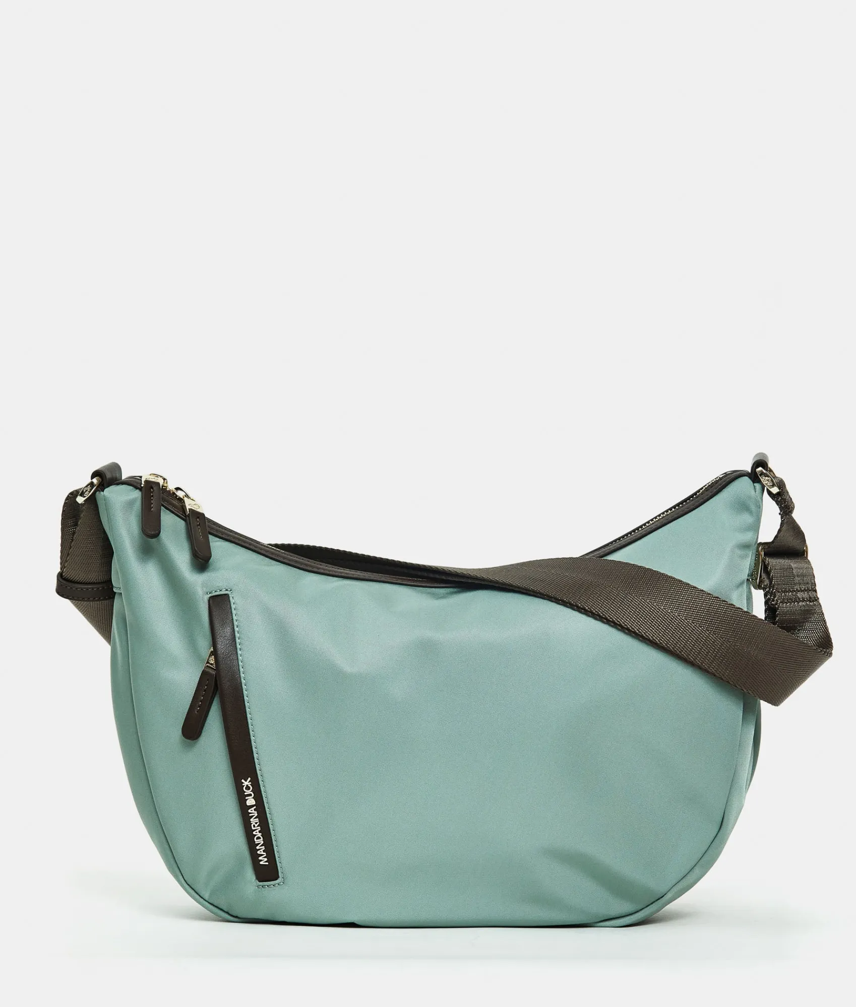 Outlet Mandarina Duck HUNTER Medium Crossbody Bag IcebergGreen