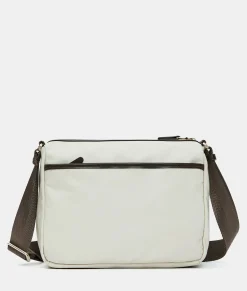 Online Mandarina Duck HUNTER Medium Crossbody Bag WhitecapGrey