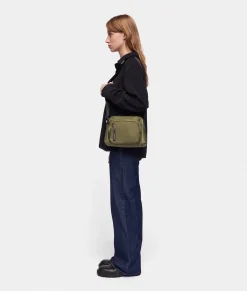 Best Mandarina Duck HUNTER Medium Crossbody Bag MilitaryGreen