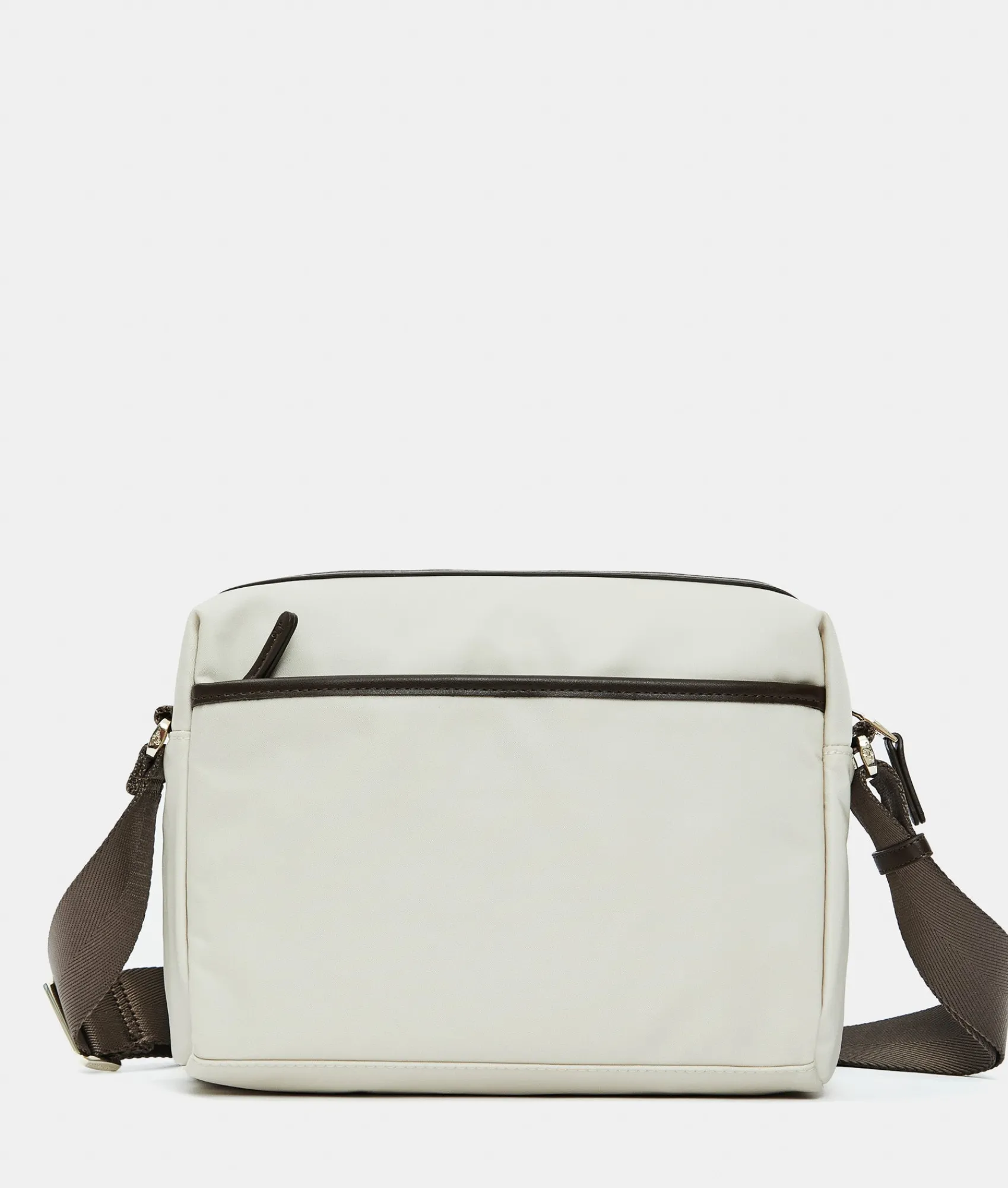 Online Mandarina Duck HUNTER Medium Crossbody Bag WhitecapGrey