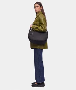 Outlet Mandarina Duck HUNTER Medium Crossbody Bag Black