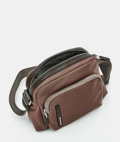Fashion Mandarina Duck HUNTER Medium Crossbody Bag Beaver