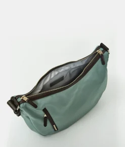Outlet Mandarina Duck HUNTER Medium Crossbody Bag IcebergGreen