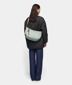 Outlet Mandarina Duck HUNTER Medium Crossbody Bag IcebergGreen