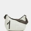 Best Mandarina Duck HUNTER Medium Expandable Crossbody Bag WhitecapGrey