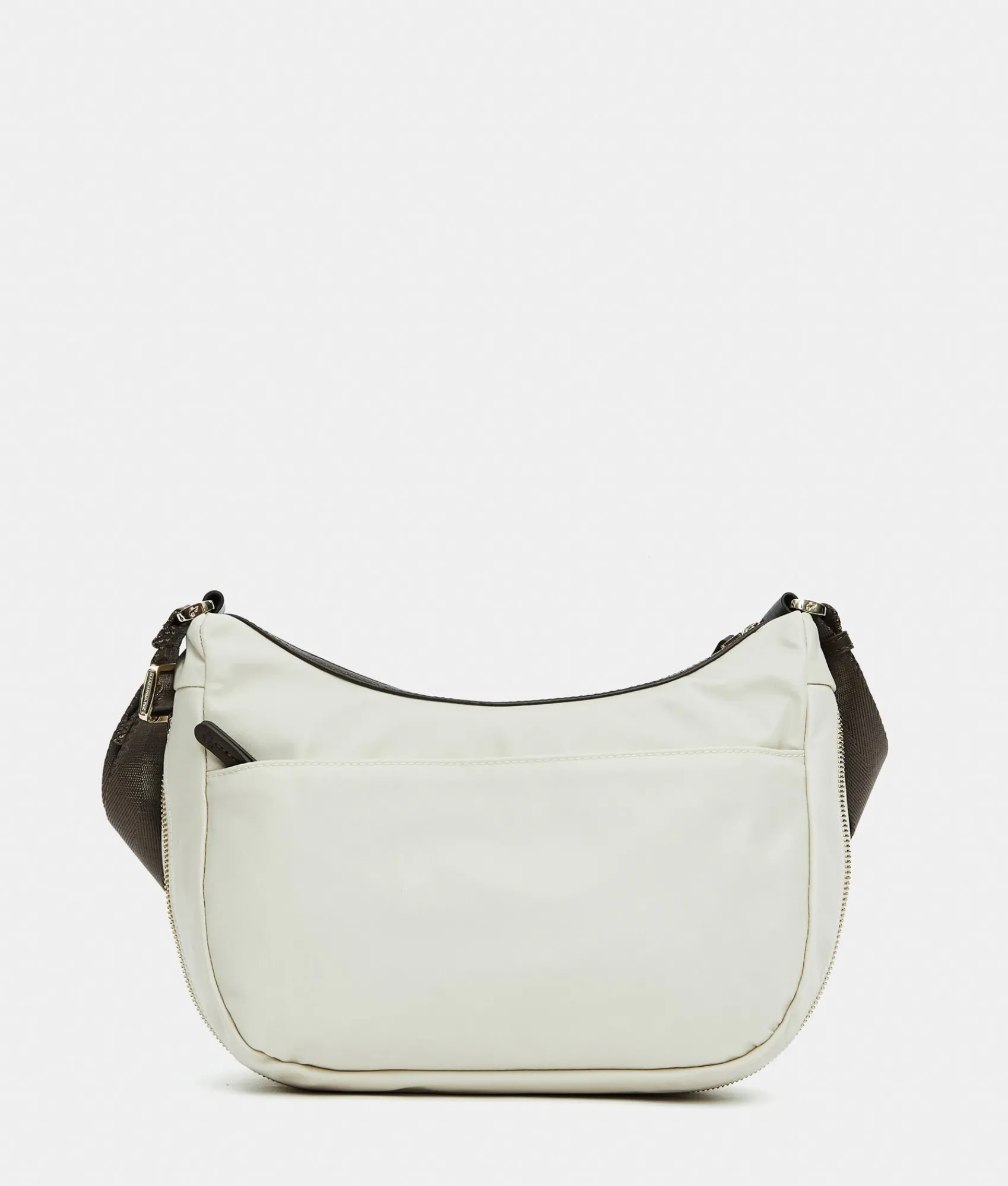 Best Mandarina Duck HUNTER Medium Expandable Crossbody Bag WhitecapGrey