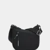 Hot Mandarina Duck HUNTER Medium Hobo Bag Black