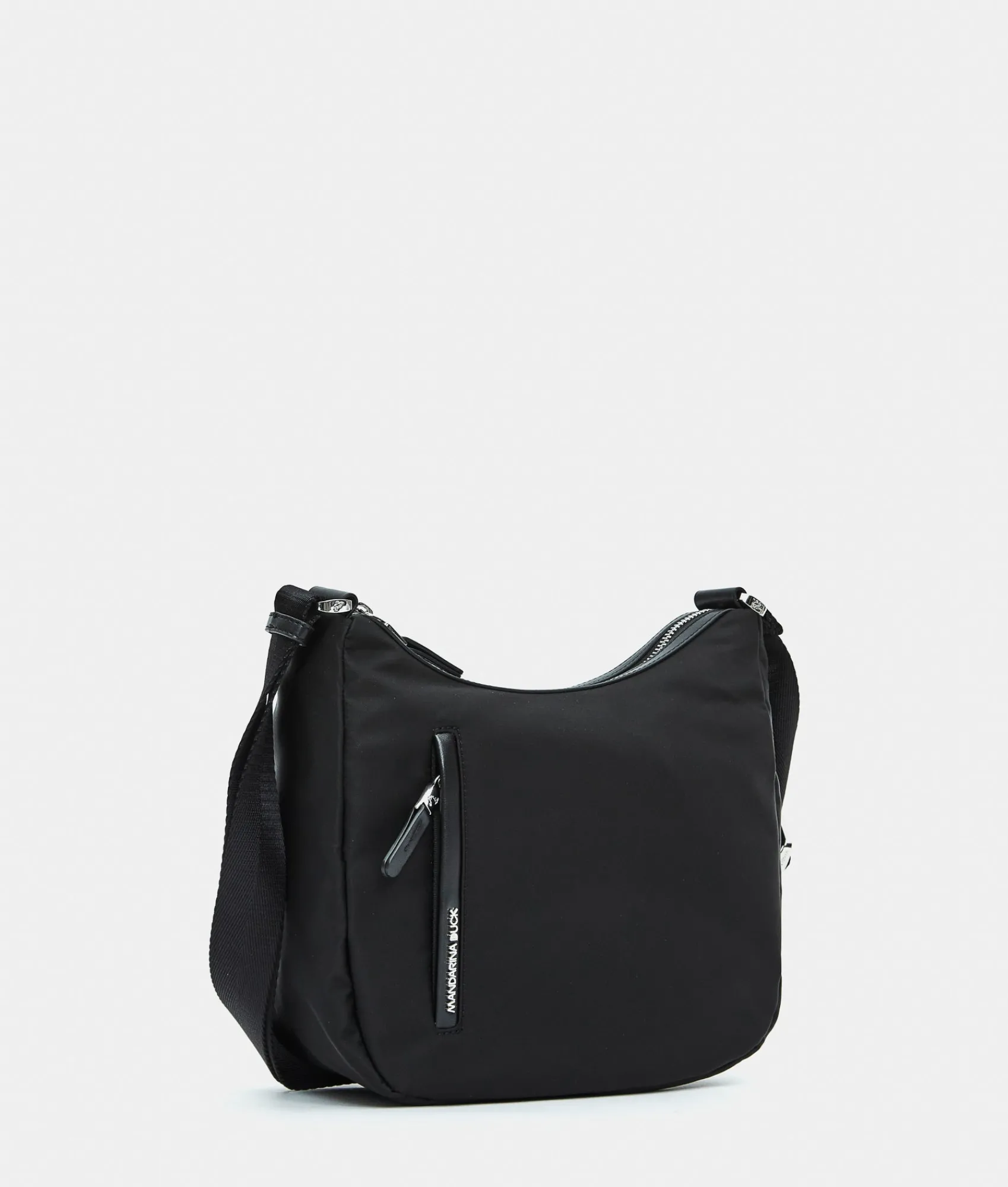 Hot Mandarina Duck HUNTER Medium Hobo Bag Black
