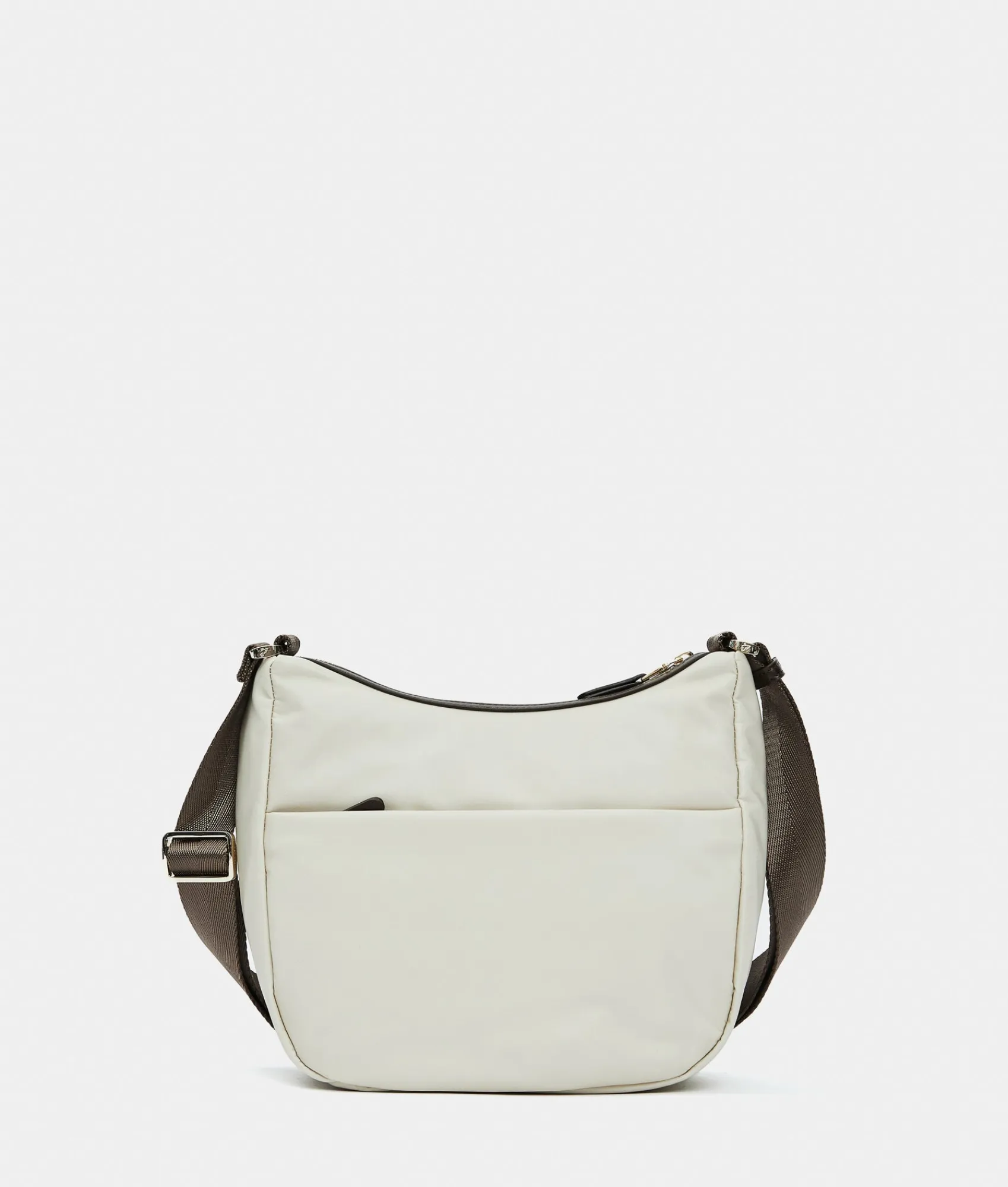 Outlet Mandarina Duck HUNTER Medium Hobo Bag WhitecapGrey