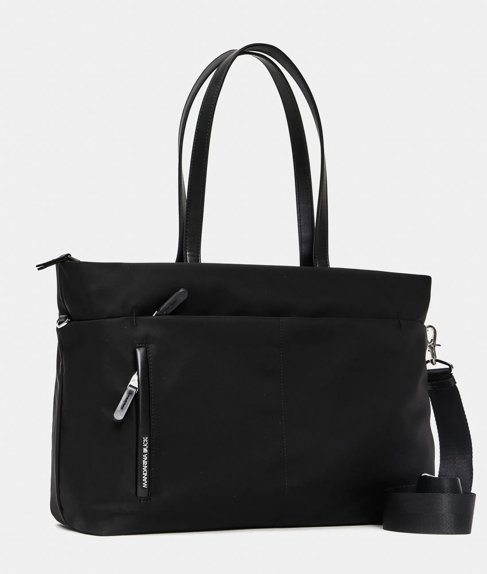 Clearance Mandarina Duck HUNTER Shopper Bag | 15" Laptop Black