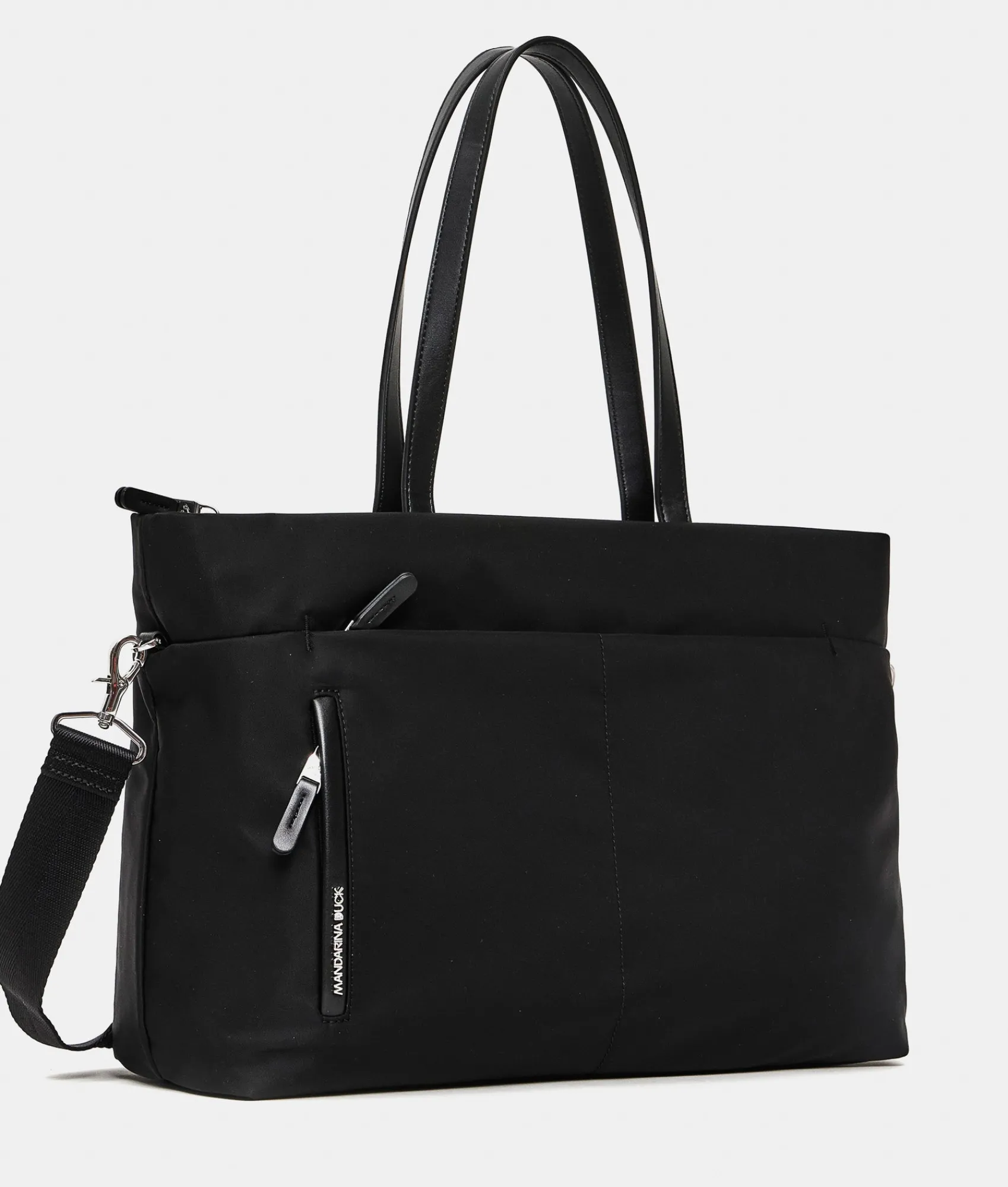 Clearance Mandarina Duck HUNTER Shopper Bag | 15" Laptop Black