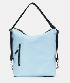Fashion Mandarina Duck HUNTER Shoulder Bag Skyway&Black