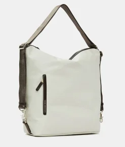 Clearance Mandarina Duck HUNTER Shoulder Bag WhitecapGrey