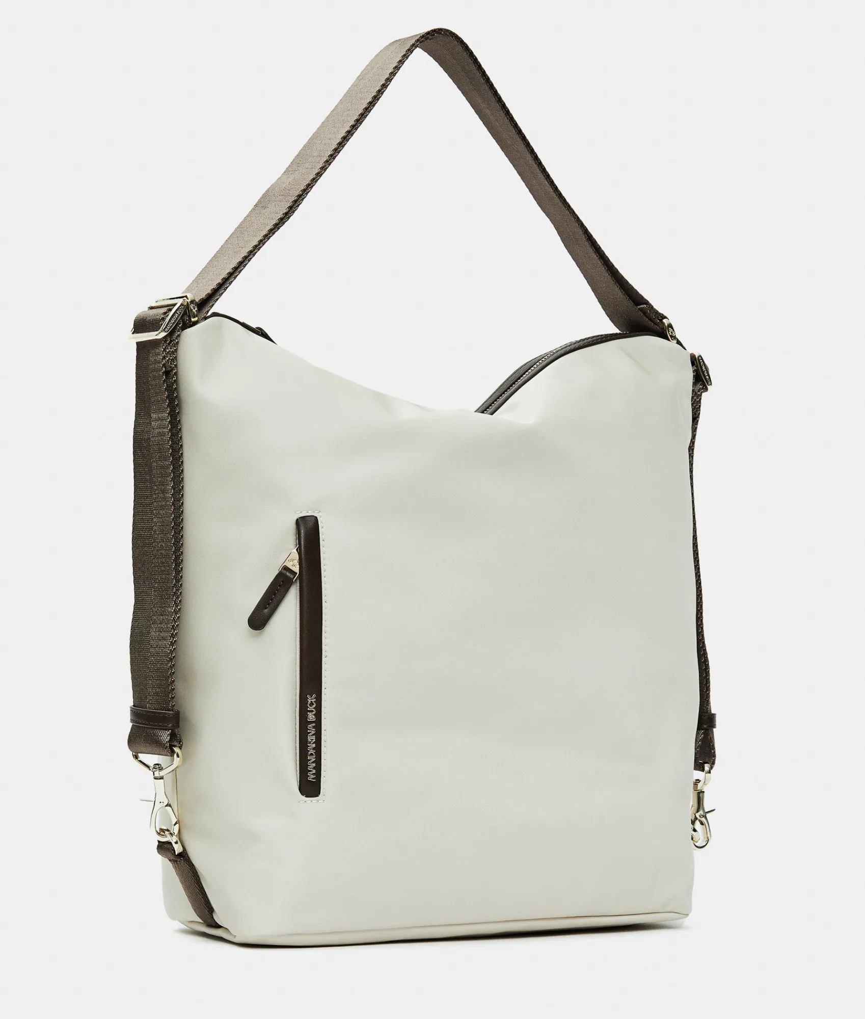 Clearance Mandarina Duck HUNTER Shoulder Bag WhitecapGrey