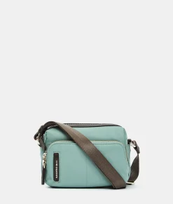 Online Mandarina Duck HUNTER Small Crossbody Bag IcebergGreen