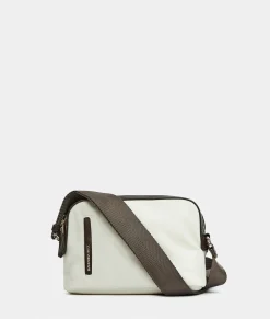 Clearance Mandarina Duck HUNTER Small Crossbody Bag WhitecapGrey