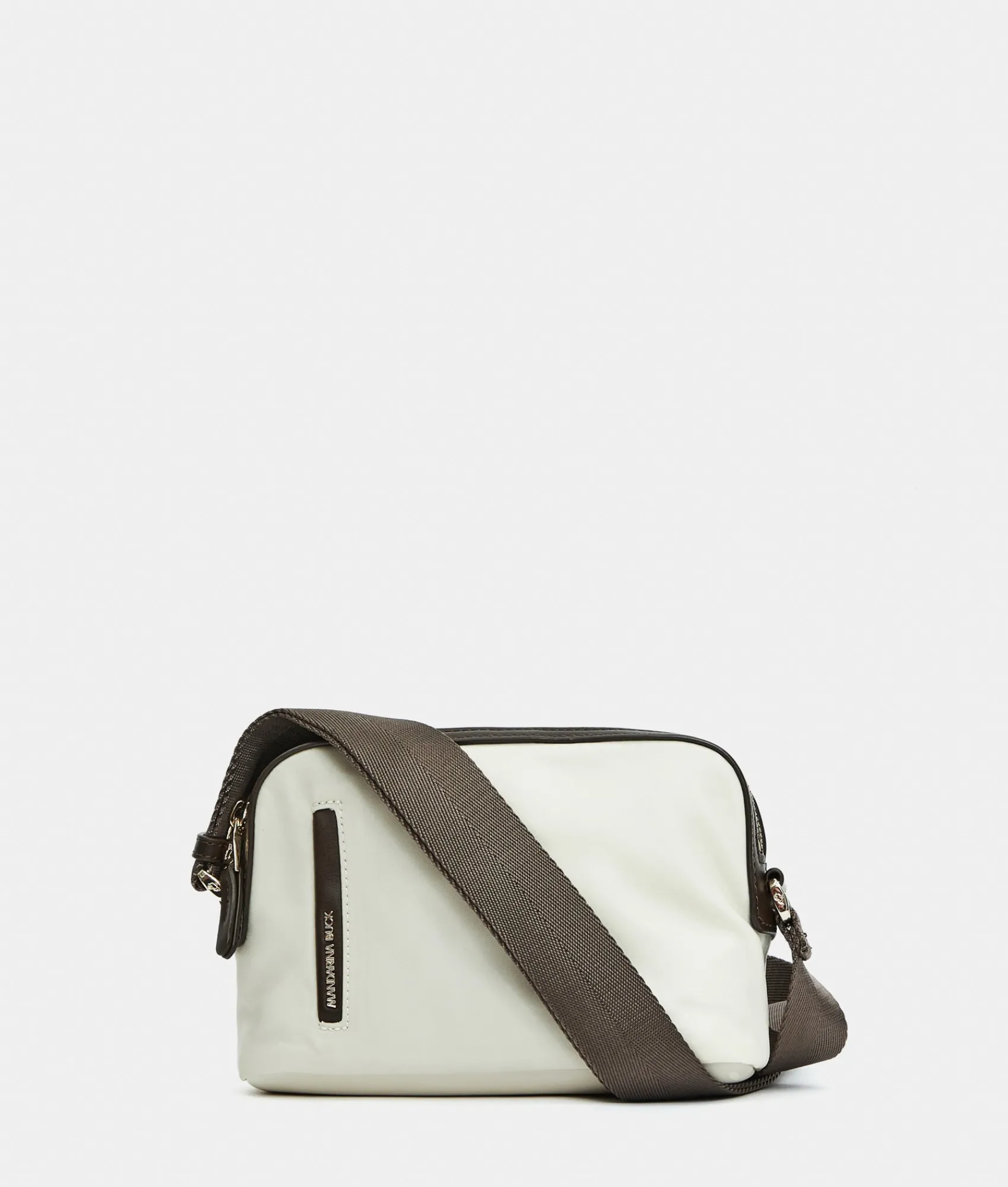 Clearance Mandarina Duck HUNTER Small Crossbody Bag WhitecapGrey