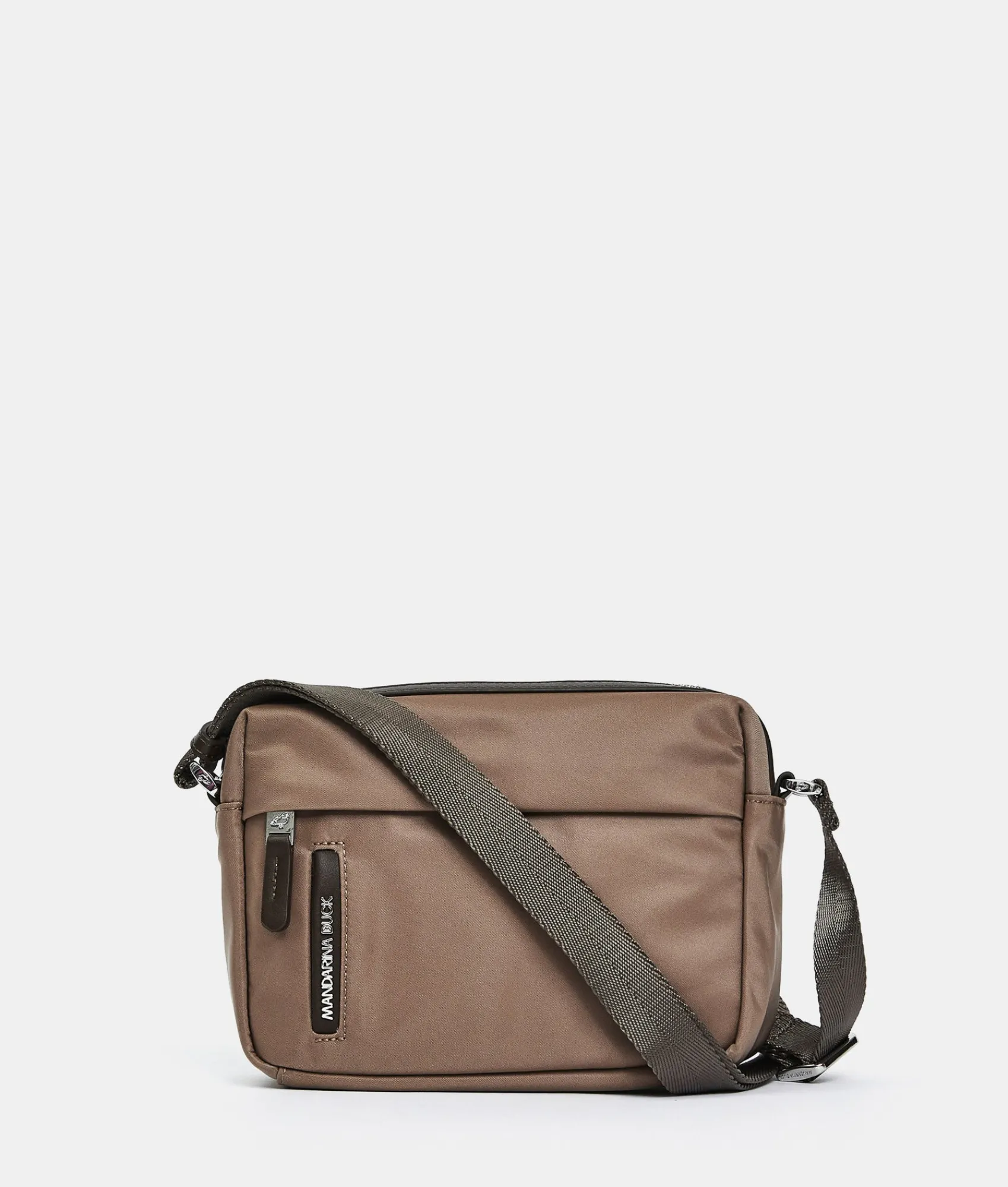 New Mandarina Duck HUNTER Small Crossbody Bag Beaver