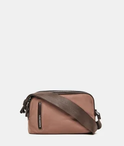 Fashion Mandarina Duck HUNTER Small Crossbody Bag Beaver