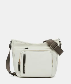 Online Mandarina Duck HUNTER Small Crossbody Bag WhitecapGrey