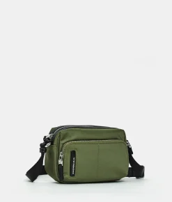 Discount Mandarina Duck HUNTER Small Crossbody Bag MilitaryGreen