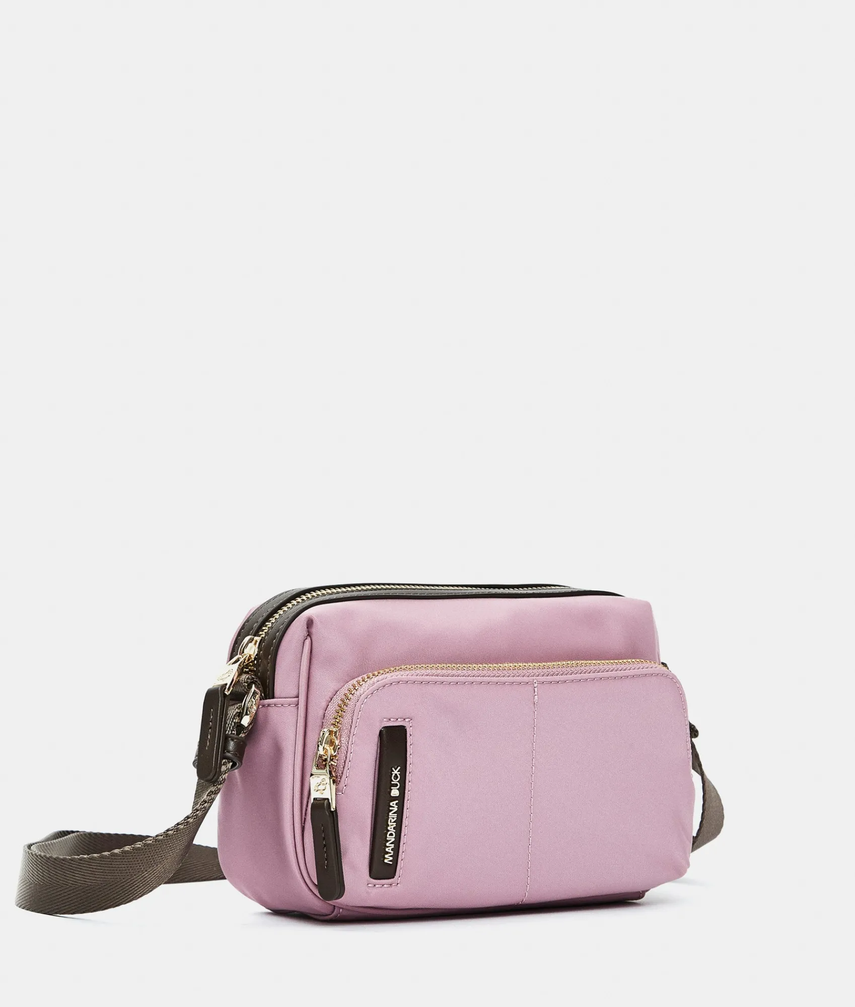 Clearance Mandarina Duck HUNTER Small Crossbody Bag LilacRose