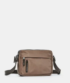 New Mandarina Duck HUNTER Small Crossbody Bag Beaver
