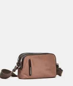 Fashion Mandarina Duck HUNTER Small Crossbody Bag Beaver