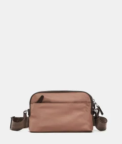Fashion Mandarina Duck HUNTER Small Crossbody Bag Beaver