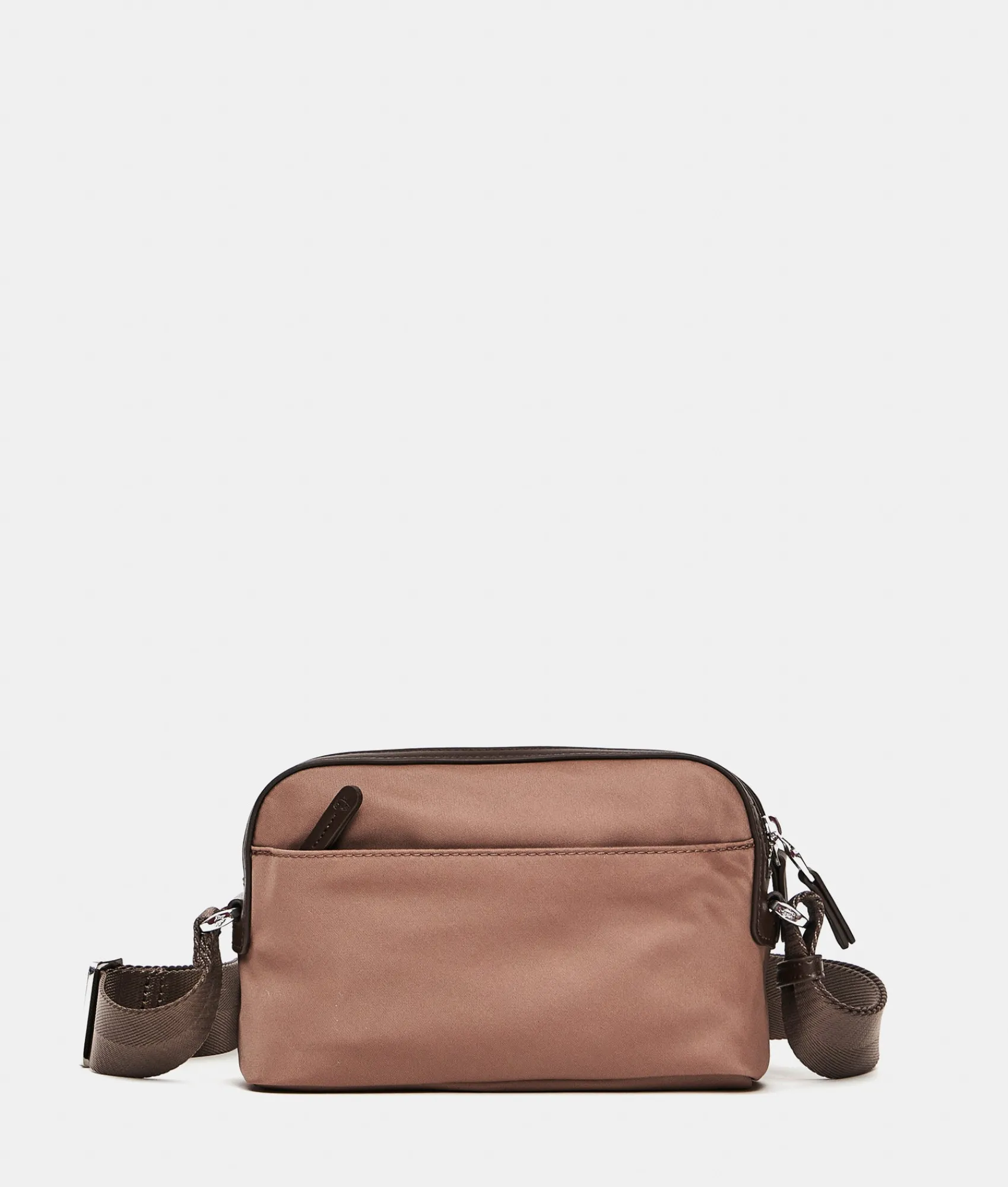 Fashion Mandarina Duck HUNTER Small Crossbody Bag Beaver