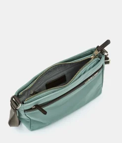 Sale Mandarina Duck HUNTER Small Crossbody Bag IcebergGreen