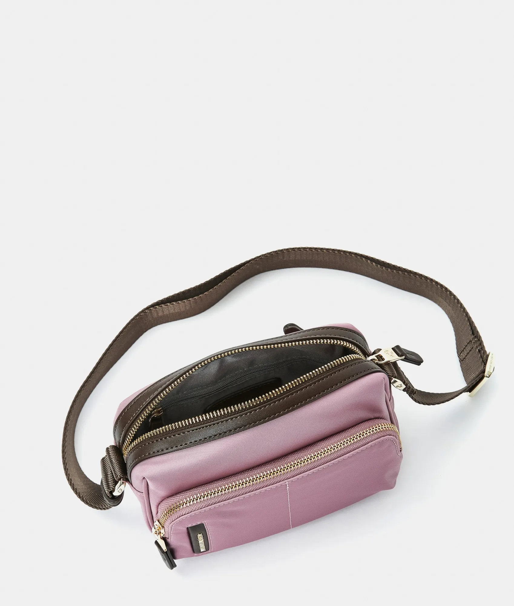 Clearance Mandarina Duck HUNTER Small Crossbody Bag LilacRose