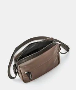 New Mandarina Duck HUNTER Small Crossbody Bag Beaver