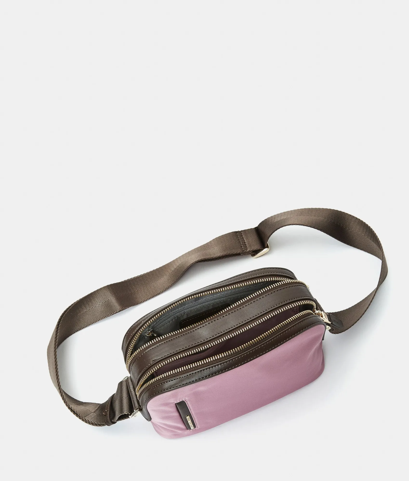 Hot Mandarina Duck HUNTER Small Crossbody Bag LilacRose