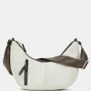 Discount Mandarina Duck HUNTER Small Hobo Bag WhitecapGrey