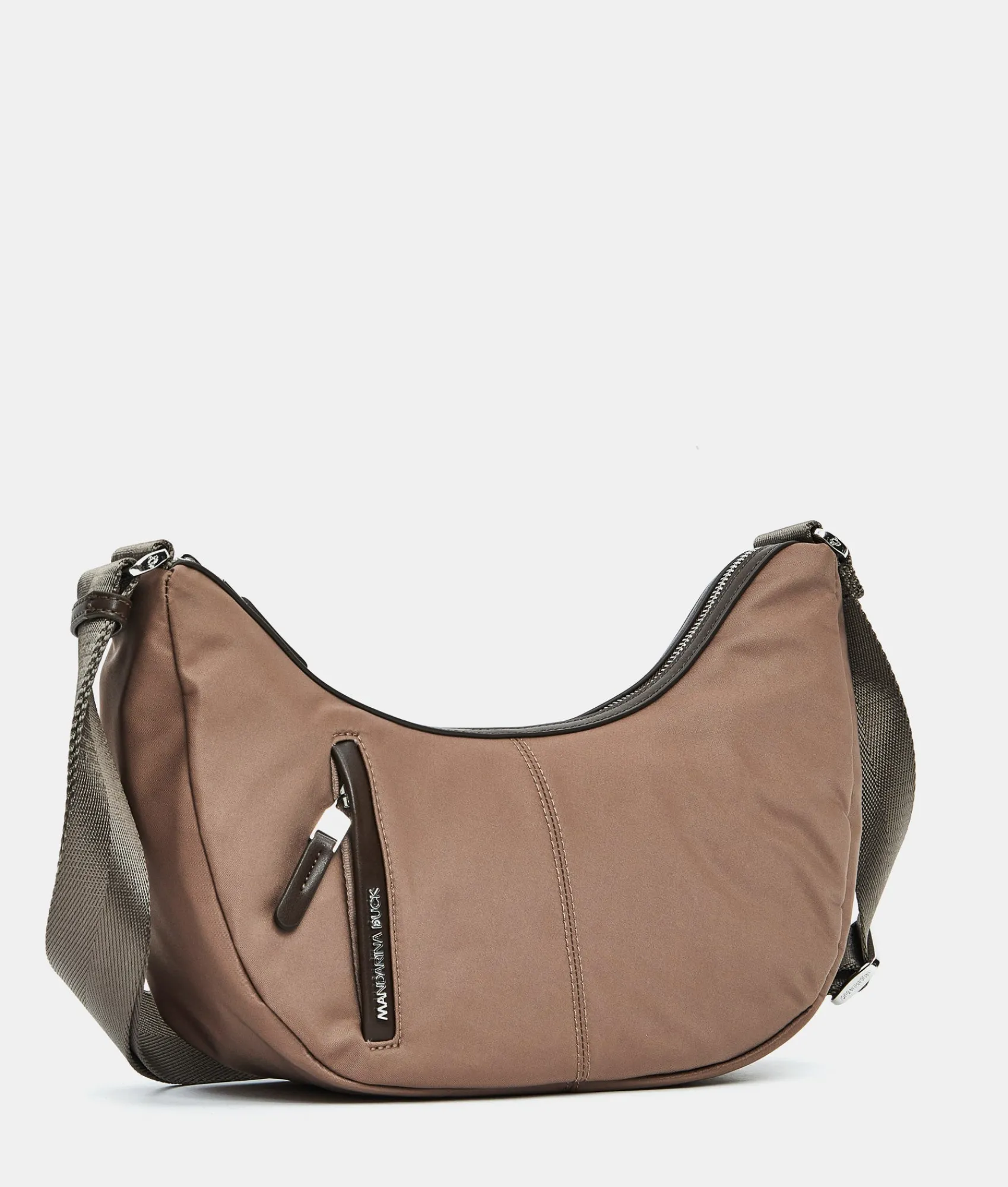 Online Mandarina Duck HUNTER Small Hobo Bag Beaver