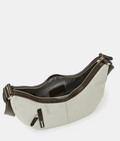 Discount Mandarina Duck HUNTER Small Hobo Bag WhitecapGrey