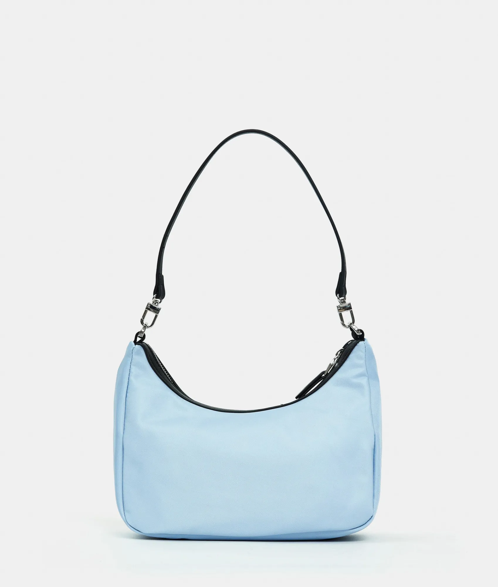Outlet Mandarina Duck HUNTER Small Shoulder Bag Skyway&Black